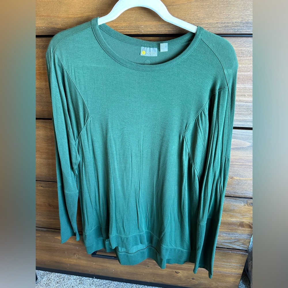 Zella Forest Green Long Sleeve Tee